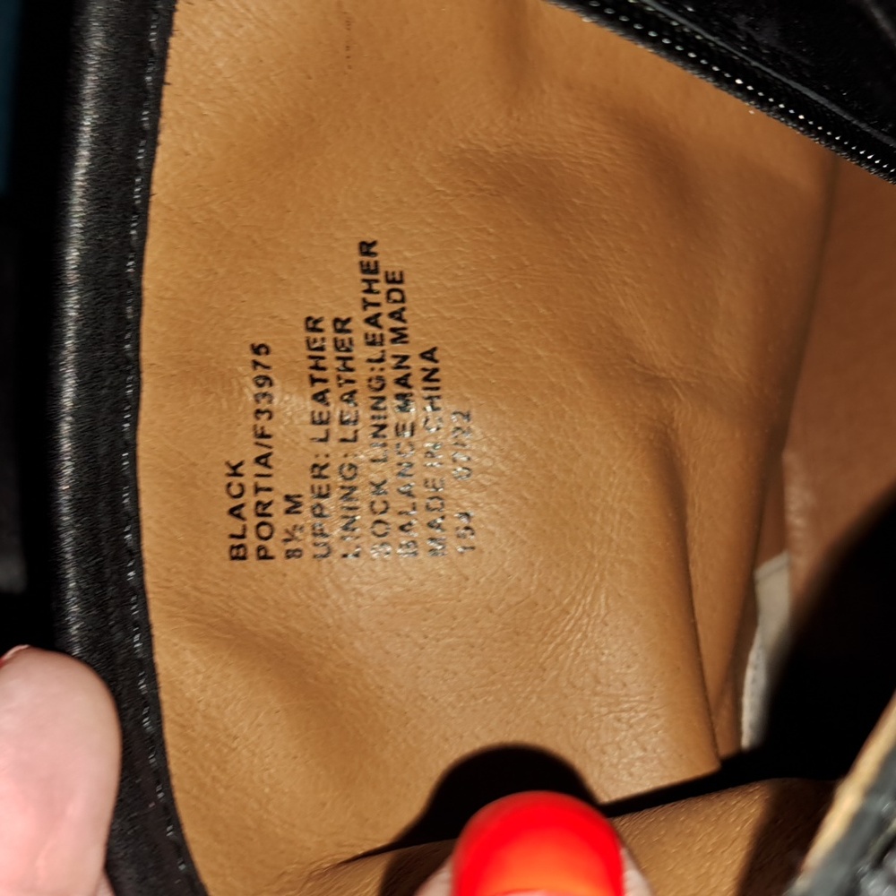 House of Harlow 1960 Tan Leather Interior New No Tag. Size 8 1/2 . - Picture 5 of 5